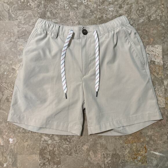Chubbies Shorts Mens Small Tan Everywear 6” Inseam Stretch Beach Cookout - Picture 1 of 9